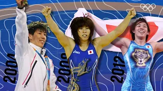 Yoshida wins back-to-back-to-back wrestling gold medals!