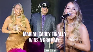 Stevie Wonder serenades Mariah Carey |  + Her Speech for The Global Impact Award 2024 Grammys