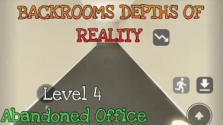 BACKROOMS DEPTHS OF REALITY - Level 4 (Abandoned Office) [Full Walkthrough] - Roblox