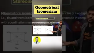 Geometrical isomerism for neet by Arvind Arora sir #a2motivation