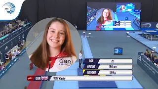 Kirsty Way (GBR) - 2018 Double Mini-Trampoline European Champion