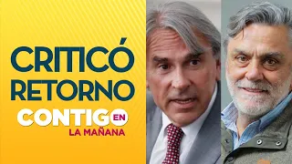 Moreira en picada contra Pablo Longueira: "Chile no necesita un mesías" - Contigo En La Mañana