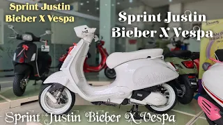 Sprint Justin Bieber X Vespa | siêu phẩm Vespa Justin Bieber 125 #vespa #piaggio #justinbieber #gia