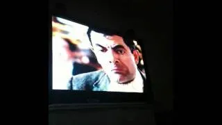 Mr beans holiday at the restaurant