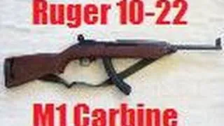 Ruger 10-22 Conversion into M1 Carbine