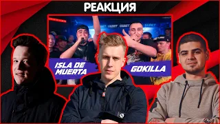 РИФМАБЕС & НИЩЕТА И СОБАКИ РЕАКЦИЯ НА 140 BPM BATTLE: ISLA DE MUERTA X GOKILLA