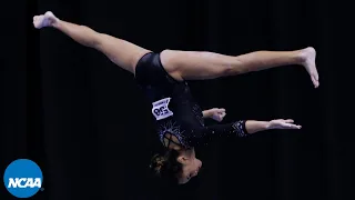 Peng-Peng Lee Perfect 10 beam routine at 2017 NCAA Super Six