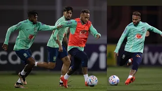 Brazil training session day 3 ready for world Cup 2022