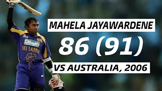 Mahela Jayawardene's Stunning 86 vs Australia | VB Series 2006 Highlights