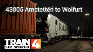 43805 Amstetten to Wolfurt - S-Bahn Voralberg -【Train sim world 4】