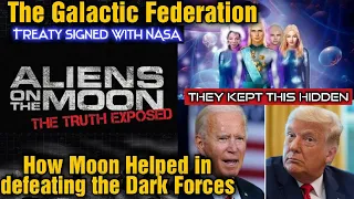 Alien Moon Bases, Their Purpose & Treaty With NASA & Reptilian War