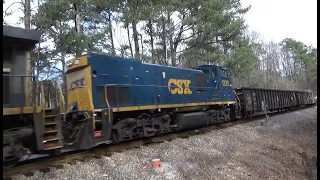 CSX L826 (With CSX MP15 Trailing) Thru SE Tucker Georgia 1/21/2023