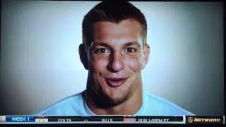 Gronk One Hand Catch