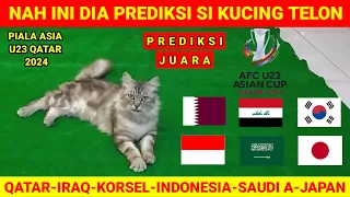 BOCORAN JUARA ‼️ AFC U23 ASIAN CUP -QATAR,IRAQ,KORSEL, INDONESIA,SAUDI A,JAPAN-Prediksi kucing Telon