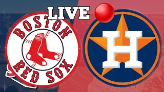 Houston Astros @ Boston Red Sox LIVE Play By Play & Reaction