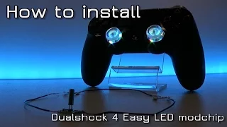 How to install Dualshock 4 Easy LED Modchip - PS4