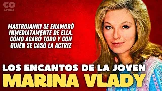 Mastroianni se enamoró enseguida de la joven Marina Vlady. Cómo acabó y con quién se casó la actriz?