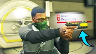 Robbing a bank with ONLY a taser!! (GTA 5 Mods - Evade Gameplay)