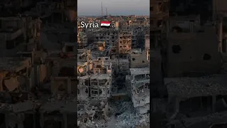 Syria before war and after war. 🇸🇾😞😪