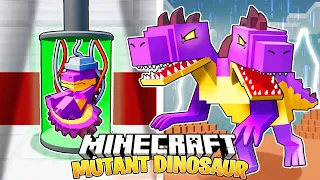 I Survived 100 Days as a MUTANT DINOSAUR in HARDCORE Minecraft!