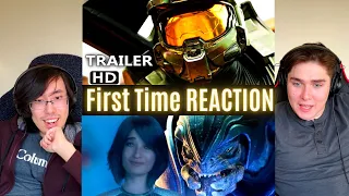 Halo the Series TRAILER REACTION (Paramount +) - It's MASTER CHIEF!!!