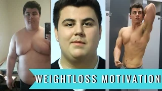 My 140lb Youtube Transformation | Weightloss Motivation | 312lbs - 172lbs