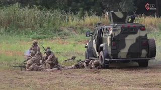 В лесу под Харьковом прошли учения Нацгвардии - 04.09.2020