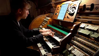 MARCH from Handel's Judas Maccabaeus - SAUER ORGAN at St. Thomas Church Leipzig - Paul Fey