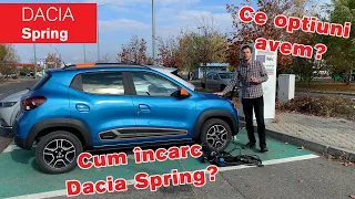 Cum se poate încărca Dacia Spring - limitări curent AC / DC. Ce opțiuni avem? | MotorONE.ro