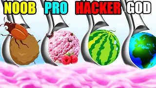 NOOB vs PRO vs HACKER vs GOD in Dessert DIY