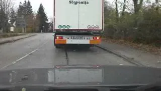 LKW fahrer , behindert mich und alle anderen - 5-20 km/h - 002 - Bad Driver - Germany
