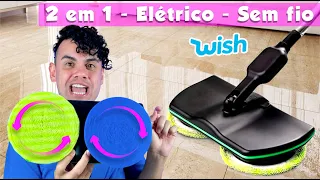 ESFREGÃO ROTATIVO SEM FIO e BARBEADOR 6 EM 1 DA WISH - Fubá online