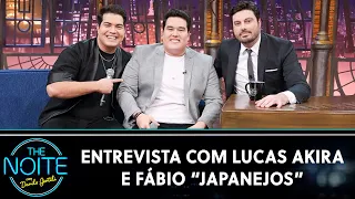 Entrevista com Lucas Akira e Fábio, os irmãos conhecidos como “Japanejos” | The Noite (11/09/23)