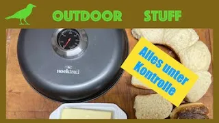 Rocktrail Campingbackofen upgrade mit Thermometer und Silikonform