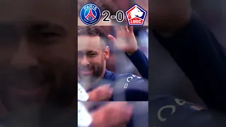 PSG vs Lille 4-3 || Highlights Goals 2023 #shorts