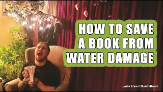 How to Save a Book from Water Damage (Handy Dandy)