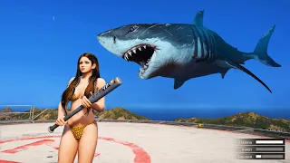 TOP 500 Epic Fail by Maikorean Bikini Girlfriend GTA 5 | Vs Shark | Grand Theft Auto V