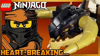 This one broke me. 💔 Ninjago Cole's Earth Dragon EVO Set Review! (71782)