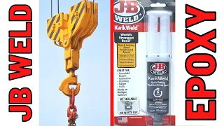CRAZY STRONG!!!  JB Weld KwikWeld Strength Tested