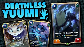 DEATHLESS YUUMI with Gwen is AMAZING! | Legends of Runeterra