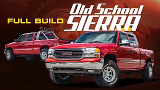 FULL BUILD: Converting this 2002 GMC Sierra 1500 to a Mid 90s Throwback