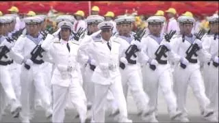 Chinese Military Parade 1999 - March-past (HD) | 1999 国庆50周年大阅兵 徒步方队分列式