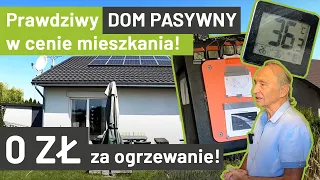 Prawdziwy DOM PASYWNY w cenie mieszkania! 0zł za ogrzewanie!