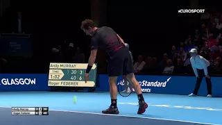 ВИДЕО - Роджер Федерер в юбке, Энди Маррей в парике. Вся дичь благотворительного матча