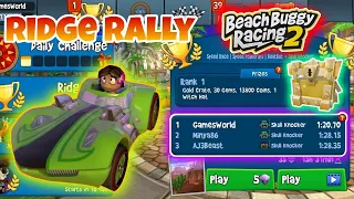 Ridge Rally 🐼| Gold Crate⚱️Prize✨| Twin Mill III 🐠+ Leilani🍁| Beach Buggy Racing 2 🏖🏁 | BB Racing 2