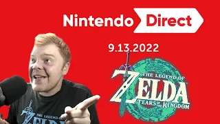 BOTW 2 & FARMING GAMES | 9-13 Nintendo Direct Reaction