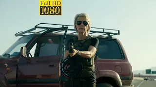 Sarah Connor vs Rev-9 Highway Scene In Hindi Terminator Dark Fate (2019) B.M.C