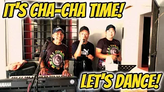 IT'S CHA - CHA TIME! LET'S DANCE CHA - CHA DISCO LIVE BAND | CHEN,RANDY & PRUDY FT. ZALDY MINI SOUND