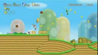 New Super Mario Bros. (For Wii) Gameplay (HD E3 2009 - Nintendo Press Conference)