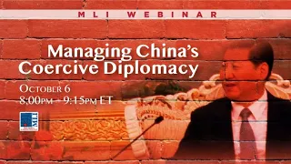 Managing China's Coercive Diplomacy
